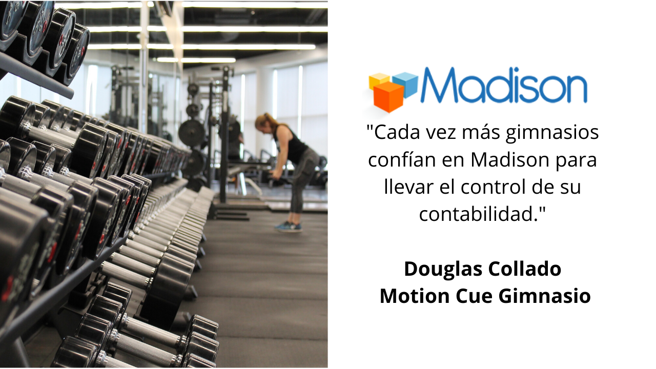 Software para gimnasio Madison
